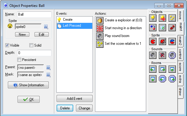 How To Use Draw Events In GameMaker