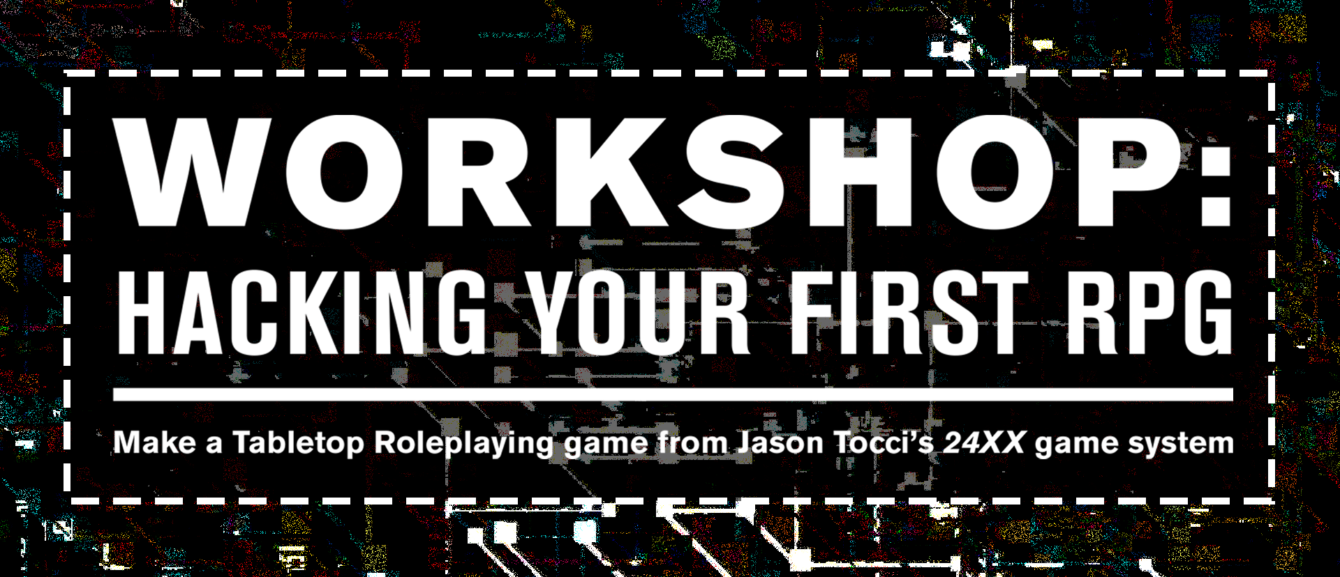 How to make a roleplaying game